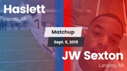Matchup: Haslett  vs. JW Sexton  2019