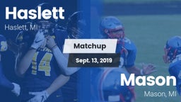Matchup: Haslett  vs. Mason  2019