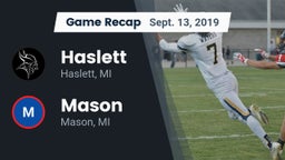 Recap: Haslett  vs. Mason  2019
