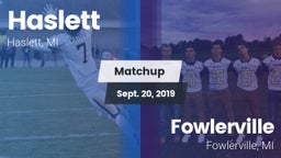Matchup: Haslett  vs. Fowlerville  2019