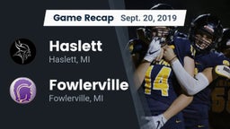 Recap: Haslett  vs. Fowlerville  2019