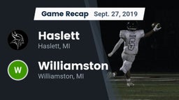 Recap: Haslett  vs. Williamston  2019