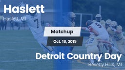 Matchup: Haslett  vs. Detroit Country Day  2019