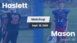 Matchup: Haslett  vs. Mason  2020