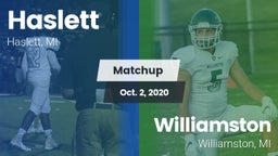 Matchup: Haslett  vs. Williamston  2020