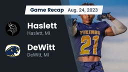 Recap: Haslett  vs. DeWitt  2023