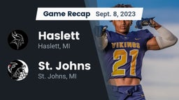 Recap: Haslett  vs. St. Johns  2023