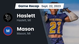 Recap: Haslett  vs. Mason  2023