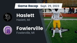 Recap: Haslett  vs. Fowlerville  2023