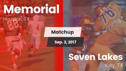 Matchup: Memorial  vs. Seven Lakes  2017