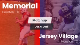 Matchup: Memorial  vs. Jersey Village  2018