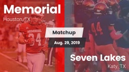 Matchup: Memorial  vs. Seven Lakes  2019