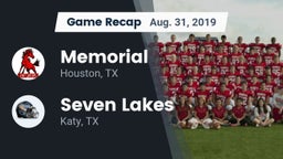 Recap: Memorial  vs. Seven Lakes  2019