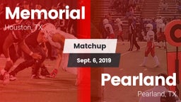 Matchup: Memorial  vs. Pearland  2019