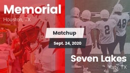 Matchup: Memorial  vs. Seven Lakes  2020