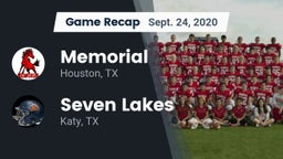 Recap: Memorial  vs. Seven Lakes  2020