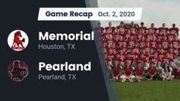 Recap: Memorial  vs. Pearland  2020