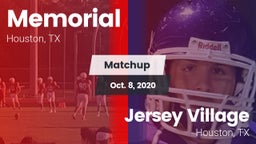 Matchup: Memorial  vs. Jersey Village  2020