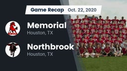 Recap: Memorial  vs. Northbrook  2020
