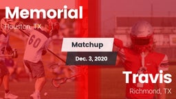 Matchup: Memorial  vs. Travis  2020
