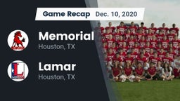 Recap: Memorial  vs. Lamar  2020
