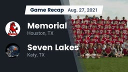 Recap: Memorial  vs. Seven Lakes  2021