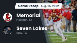 Recap: Memorial  vs. Seven Lakes  2022