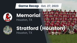 Recap: Memorial  vs. Stratford  (Houston) 2023