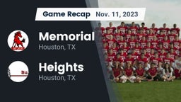 Recap: Memorial  vs. Heights  2023