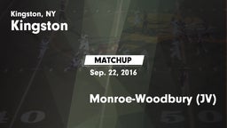 Matchup: Kingston  vs. Monroe-Woodbury (JV) 2016