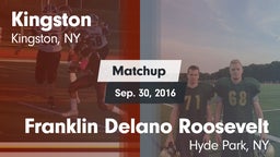 Matchup: Kingston  vs. Franklin Delano Roosevelt 2016