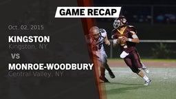 Recap: Kingston  vs. Monroe-Woodbury  2015