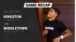 Recap: Kingston  vs. Middletown  2015