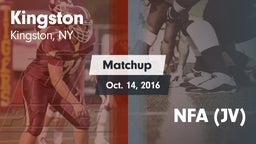 Matchup: Kingston  vs. NFA (JV) 2016