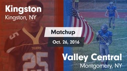 Matchup: Kingston  vs. Valley Central  2016