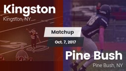 Matchup: Kingston  vs. Pine Bush  2017
