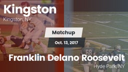 Matchup: Kingston  vs. Franklin Delano Roosevelt 2017