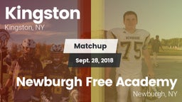 Matchup: Kingston  vs. Newburgh Free Academy  2018
