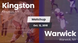 Matchup: Kingston  vs. Warwick  2018