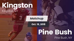 Matchup: Kingston  vs. Pine Bush  2018