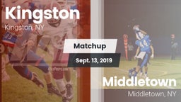 Matchup: Kingston  vs. Middletown  2019