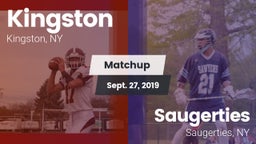 Matchup: Kingston  vs. Saugerties  2019