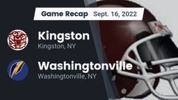 Recap: Kingston  vs. Washingtonville  2022