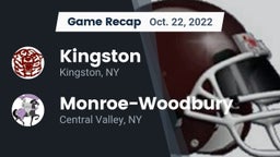 Recap: Kingston  vs. Monroe-Woodbury  2022