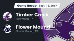 Recap: Timber Creek  vs. Flower Mound  2017
