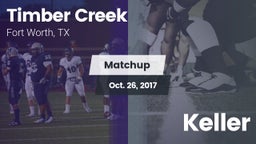 Matchup: Timber Creek High vs. Keller  2017