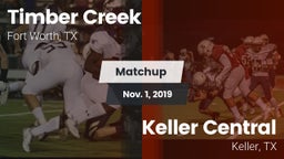 Matchup: Timber Creek High vs. Keller Central  2019