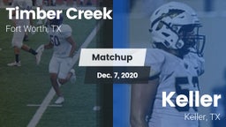 Matchup: Timber Creek High vs. Keller  2020