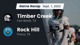 Recap: Timber Creek  vs. Rock Hill  2023