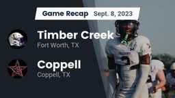 Recap: Timber Creek  vs. Coppell  2023